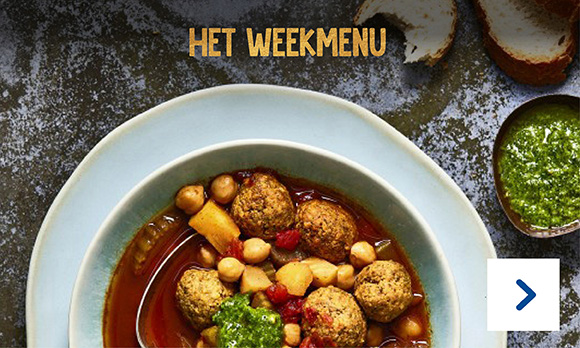 Het weekmenu